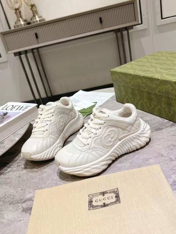 sy_no_DE1744819037C11E30D0C868A62EBAE4_1 Gucci Rhyton Quilted Leather Sneaker in Off-White