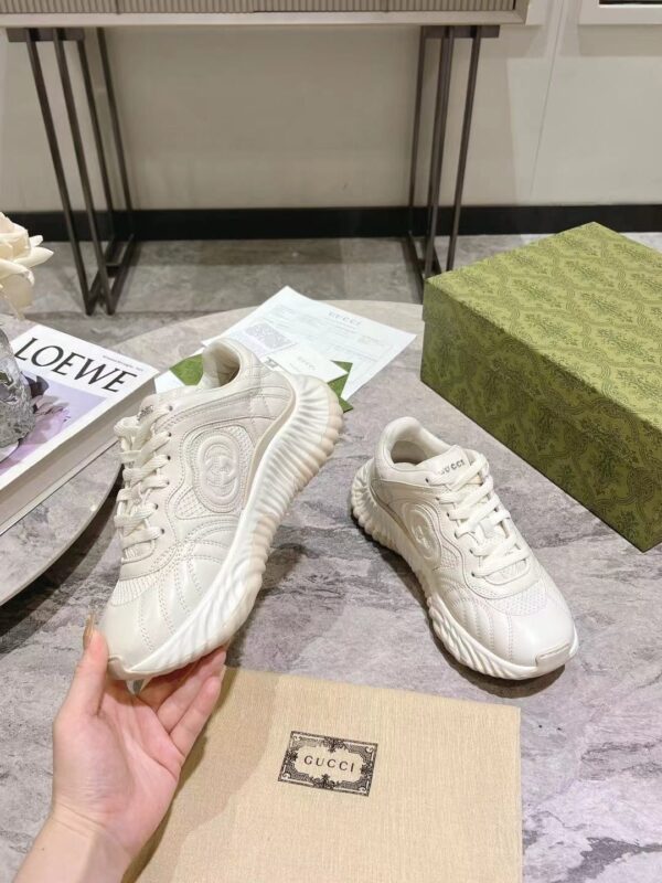 sy_no_DE1744819037C11E30D0C868A62EBAE4_2 Gucci Rhyton Quilted Leather Sneaker in Off-White