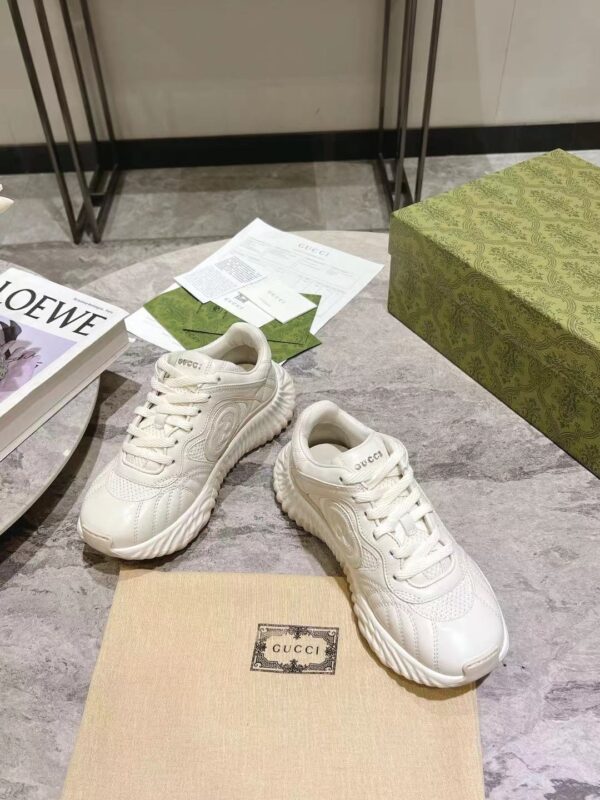 sy_no_DE1744819037C11E30D0C868A62EBAE4_5 Gucci Rhyton Quilted Leather Sneaker in Off-White