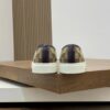 sy_no_DF04F2DC3F45DFA9E23E342AA90537BB_7 Gucci Khaki GG Monogram Brown-Toe Web Low-Top Sneaker