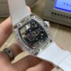 sy_no_DFBED879C00B78CF1A72B4CAF825634E_4 RICHARDMILLE RM38-02 Transparent Crystal Pink Theme Hollow Tourbillon Watch