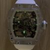 sy_no_DFBED879C00B78CF1A72B4CAF825634E_8 RICHARDMILLE RM38-02 Transparent Crystal Pink Theme Hollow Tourbillon Watch