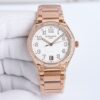 sy_no_DFEF2E0DD54DF5F960C2AEC5930573ED_1 Patek Philippe automatic mechanical movement 30 meter waterproof diamond studded bezel women's watch Swiss watch white dial