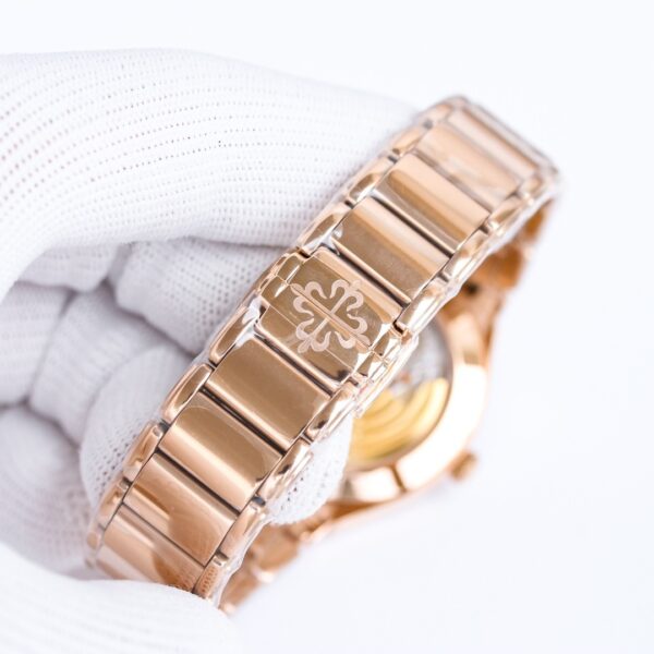 sy_no_DFEF2E0DD54DF5F960C2AEC5930573ED_7 Patek Philippe automatic mechanical movement 30 meter waterproof diamond studded bezel women's watch Swiss watch white dial