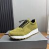sy_no_E0362AD7291F5F0AF677489AFBDB98D6_3 Prada Olive Green Knit Mesh Casual Sneaker