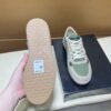 Prada Matcha Green Nylon and Suede Low-Top Casual Sneaker
