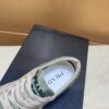 Prada Matcha Green Nylon and Suede Low-Top Casual Sneaker