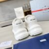 sy_no_E0D5A4917EB9C87270711D75751964BC_7 Prada White Triangle Logo Platform Sneaker