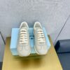 sy_no_E249A52934DC712A867AFA5CEC3A2A41_5 Prada Light Grey Pebbled Leather Retro Runner