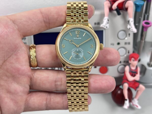 sy_no_E28A6E7FBB394543917C5D0DB9093FF4_1 ROLEX 1908 automatic mechanical movement 50 meter waterproof unisex Swiss watch