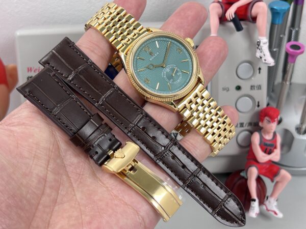 sy_no_E28A6E7FBB394543917C5D0DB9093FF4_3 ROLEX 1908 automatic mechanical movement 50 meter waterproof unisex Swiss watch