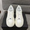 sy_no_E29F3D7C8EB93E2A53E033751083A51B_0 Chanel All-White Mixed-Material Platform Low-Top Sneaker with Mesh and CC Logo