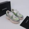 sy_no_E39C3728FFBEF4437D2D641EA99BFE05_5 Chanel Wave-Panel Mesh Trainer Mint-Mesh-Silver