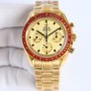 Omega Super Series Professional Lunar Watch Manual Mechanical Movement "Apollo 11" 50th Anniversary Lunar Landing Men's Watch Swiss Watch Yellow Dial