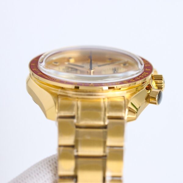Omega Super Series Professional Lunar Watch Manual Mechanical Movement "Apollo 11" 50th Anniversary Lunar Landing Men's Watch Swiss Watch Yellow Dial