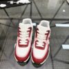 Chanel Red & Pink Chunky Sneaker with Interlocking CC Logo