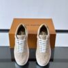 sy_no_E481DCB3C16FA59C34E831D4BC7C8E4A_5 Louis Vuitton Milk-Tone Monogram Suede Low-Top Sneaker