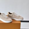 sy_no_E481DCB3C16FA59C34E831D4BC7C8E4A_6 Louis Vuitton Milk-Tone Monogram Suede Low-Top Sneaker