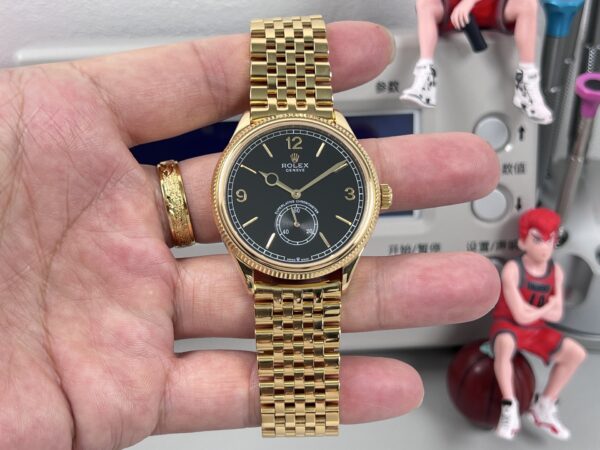 sy_no_E5967BE92218F04D9D51E82C3B4B0434_2 ROLEX 1908 automatic mechanical movement 50 meter waterproof unisex Swiss watch
