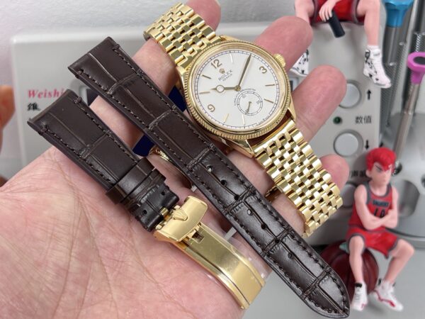 sy_no_E5967BE92218F04D9D51E82C3B4B0434_4 ROLEX 1908 automatic mechanical movement 50 meter waterproof unisex Swiss watch