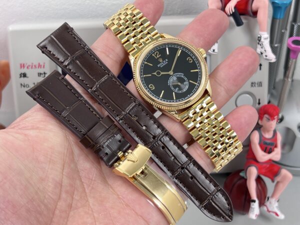 sy_no_E5967BE92218F04D9D51E82C3B4B0434_5 ROLEX 1908 automatic mechanical movement 50 meter waterproof unisex Swiss watch