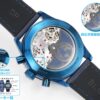 sy_no_E69E3F00E6A6F90337A20C0615ABB4A0_7 BLANCPEIN Fifty Fathoms Series FIFTY FATHEMS Automatic Mechanical Movement 300m Waterproof Swiss Watch Gray Dial Ceramic Case Fabric Strap