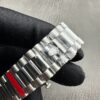 ROLEX Rolex Dog Tooth Ring Weekly Calendar Automatic Mechanical Movement Silver Dial 18K White Gold Case