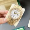 sy_no_E76901FBF06DD2C06726EEB0764AC6BA_5 ROLEX Rolex automatic mechanical movement with diamond rings, calendar type, 100 meter waterproof depth