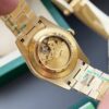 sy_no_E76901FBF06DD2C06726EEB0764AC6BA_7 ROLEX Rolex automatic mechanical movement with diamond rings, calendar type, 100 meter waterproof depth