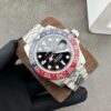 sy_no_E90793258B21E6AD484B1E3E63CA6D95_0 ROLEX Rolex Greenwich II Pepsi Circle Mechanical Movement Black Dial Oyster Steel Strap