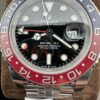 sy_no_E90793258B21E6AD484B1E3E63CA6D95_3 ROLEX Rolex Greenwich II Pepsi Circle Mechanical Movement Black Dial Oyster Steel Strap