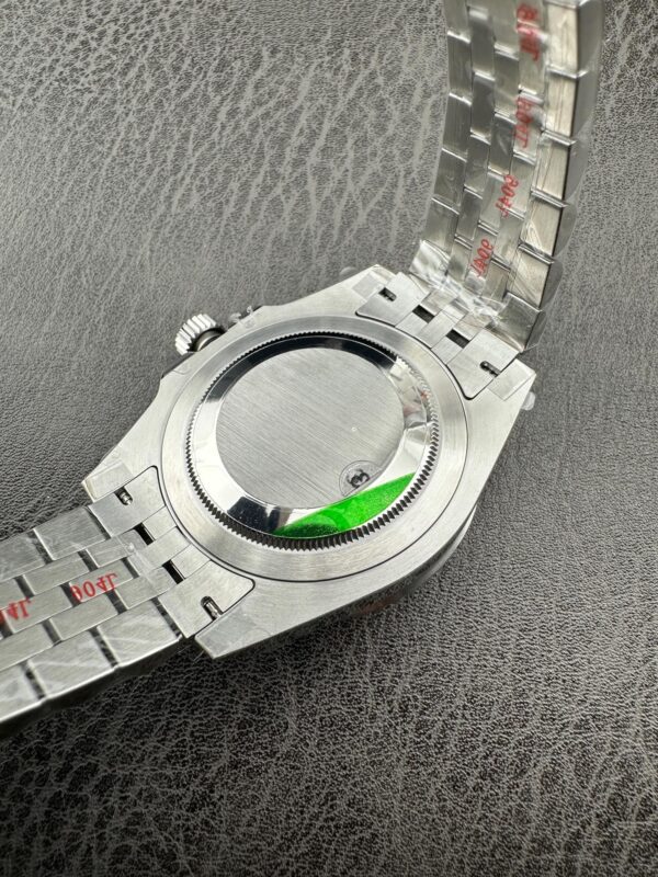 sy_no_E90793258B21E6AD484B1E3E63CA6D95_6 ROLEX Rolex Greenwich II Pepsi Circle Mechanical Movement Black Dial Oyster Steel Strap