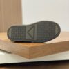 Prada Black-Grey Pebble-Leather Low-Top Sneaker