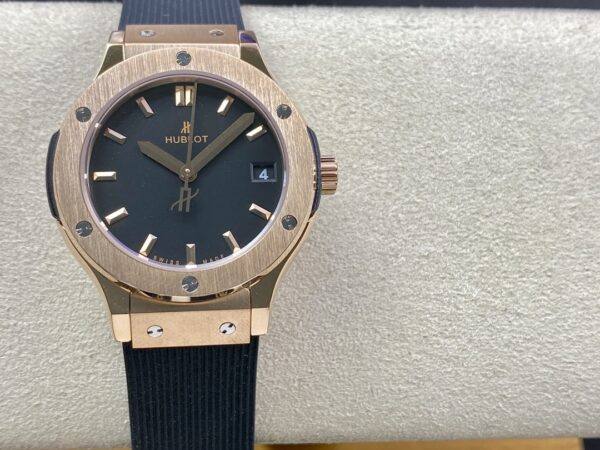 sy_no_E9B7A3FF358B8C40A733E98DA6CBD99C_0 HUBLOT Classic Fusion CLASS FUSION Automatic Mechanical Movement 50m Waterproof Date Display Women's Watch Swiss Watch