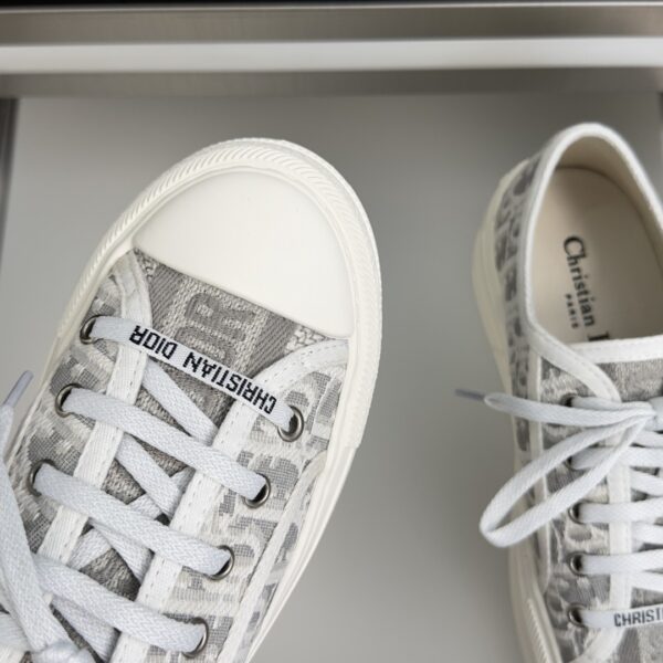 sy_no_EB099A60A9868E692C77390B46B00984_6 Dior Grey Oblique Jacquard Platform Low-Top Sneaker