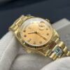 sy_no_EB546D8047DDCF31ED926329F8C71EEF_3 ROLEX Rolex Dog Tooth Crown Datejust Sunday Ref. 116281 with Gold Dial and 18ct Gold Case