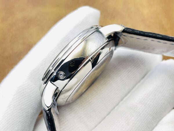 sy_no_EB6F86BCD9E4C2CB3466F551713FAC97_5 BLANCPEIN Classic Series Automatic Mechanical Movement Date Display Week Display Month Display Men's Watch Swiss Watch 40mm Silver Dial Steel Case