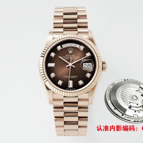 Rolex Dog Tooth Ring Weekly Calendar Automatic Mechanical Movement Waterproof Women's Watch Swiss Watch