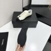 sy_no_EBE9D714E87BFE3714AEF0457AC9E1B2_3 Chanel Off-White and Black Patent Cap-Toe Low-Top Sneaker with CC Lace Lock