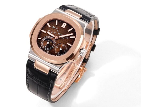 Patek Philippe Sporty Elegance Series Automatic Mechanical Movement 60m Waterproof Men's Watch Swiss Watch 40mm Grey Dial