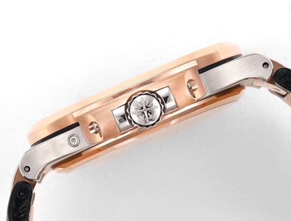 Patek Philippe Sporty Elegance Series Automatic Mechanical Movement 60m Waterproof Men's Watch Swiss Watch 40mm Grey Dial