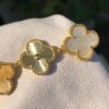 Van Cleef&Arpels Alhambra Four Leaf Lucky Series Quartz Movement Fashion Simple Women's Watch Swiss Watch