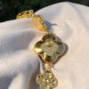 Van Cleef&Arpels Alhambra Four Leaf Lucky Series Quartz Movement Fashion Simple Women's Watch Swiss Watch
