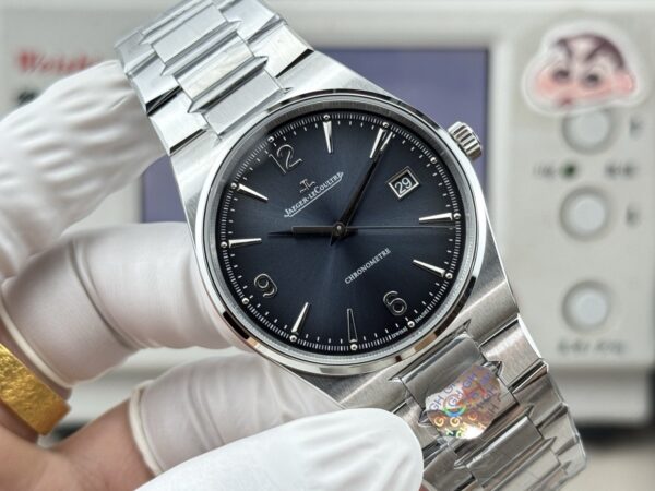 sy_no_ECE34BD7FC707E089AD7BDF7F4E75991_0 Jaeger LeCoultre Master Series MASTER Automatic Mechanical Movement Blue Dial Stainless Steel Strap