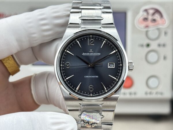 sy_no_ECE34BD7FC707E089AD7BDF7F4E75991_1 - 副本 Jaeger LeCoultre Master Series MASTER Automatic Mechanical Movement Blue Dial Stainless Steel Strap