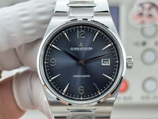 sy_no_ECE34BD7FC707E089AD7BDF7F4E75991_3 - 副本 Jaeger LeCoultre Master Series MASTER Automatic Mechanical Movement Blue Dial Stainless Steel Strap