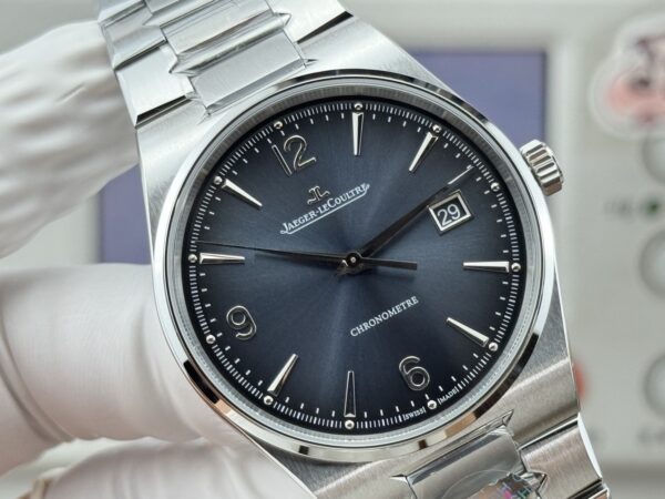 sy_no_ECE34BD7FC707E089AD7BDF7F4E75991_4 Jaeger LeCoultre Master Series MASTER Automatic Mechanical Movement Blue Dial Stainless Steel Strap