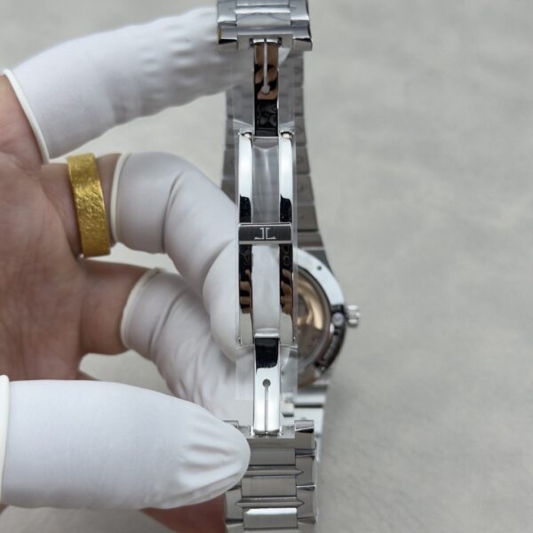 sy_no_ECE34BD7FC707E089AD7BDF7F4E75991_7 Jaeger LeCoultre Master Series MASTER Automatic Mechanical Movement Blue Dial Stainless Steel Strap