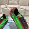 sy_no_EE1ACAC5724B2AC5C42672C2E8EDB32F_8 Prada Red and Green Nylon Suede Retro Trainer