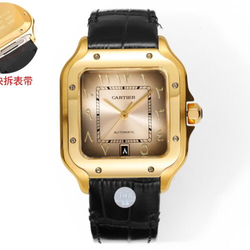 Cartier Shandushi series manual mechanical movement 30 meter waterproof men's watch Swiss watch